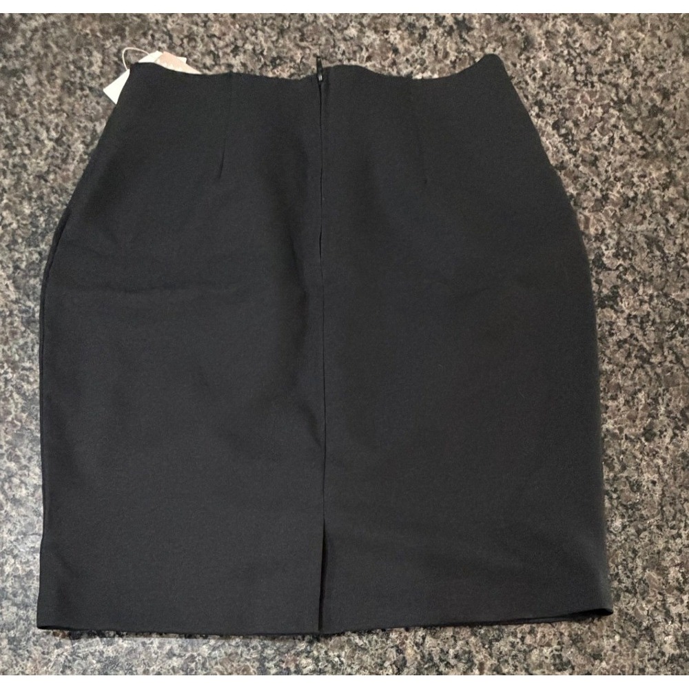Giorgio Fiorini Collection Womens Black Stretch Pencil Skirt Size 4 NWT Office - Picture 2 of 8